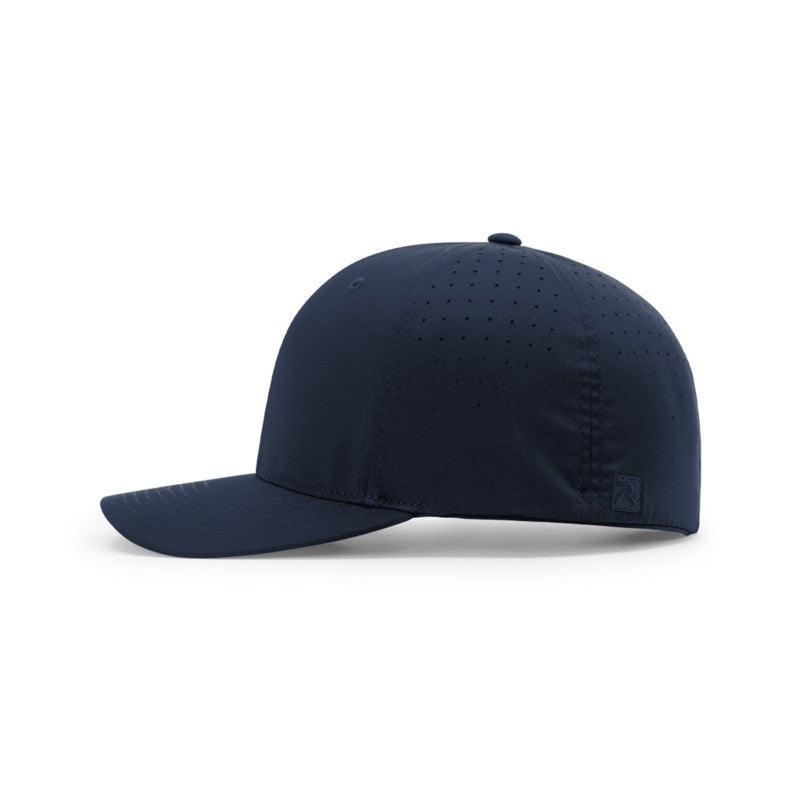 Performance Ignite LT Laser Perf Black Umpire Cap - 8-Stitch 2.75” Bill