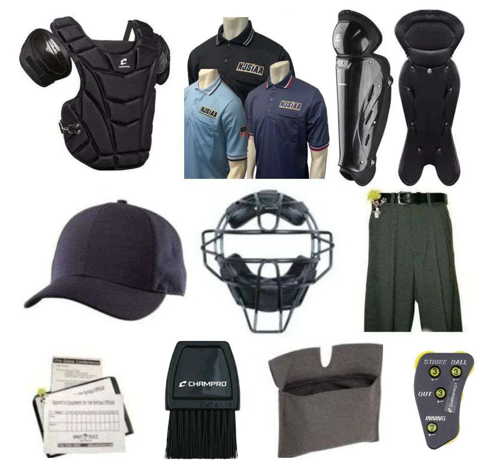 NJSIAA Umpire Starter Package - Complete 10-Piece Kit | Smitteez