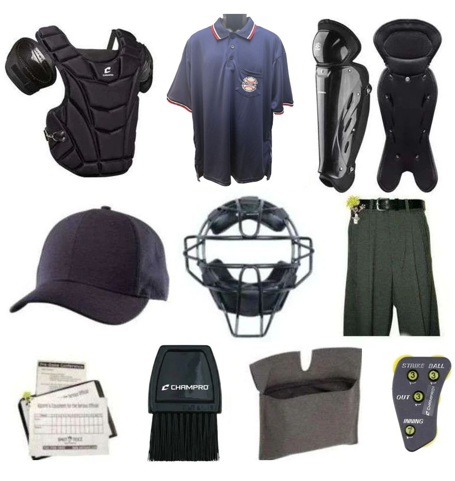 NYSBUA Umpire Equipment & Clothing Package