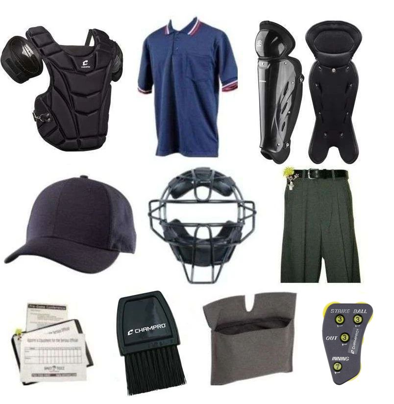 baseball umpire gear Baseball Equipment & Clothing Package
