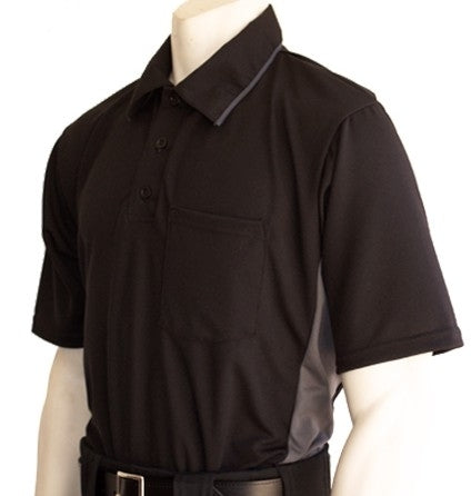 Smitty MLB Style Black Umpire Shirt Style # usa-312 – Smitteez Sportswear
