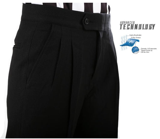 Basketball (Adv. Technology) Pleated Referee Pants