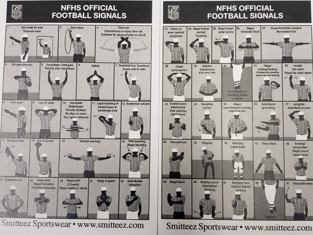 Signal Card - NFHS