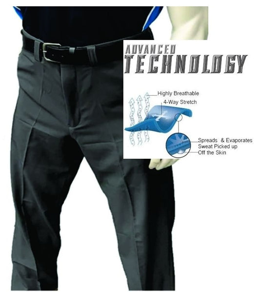 Charcoal (Flat Front) Combo Pants