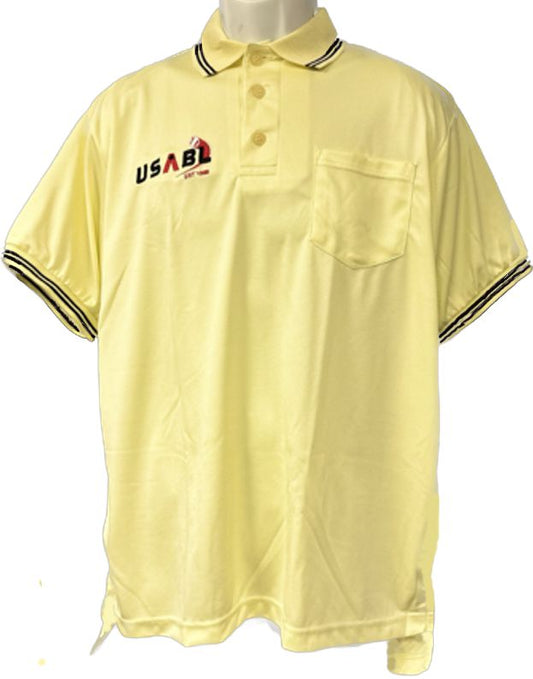 USABL Light Yellow Umpire Shirts