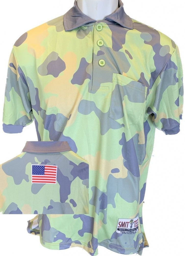 Woodland Camo Umpire Shirts