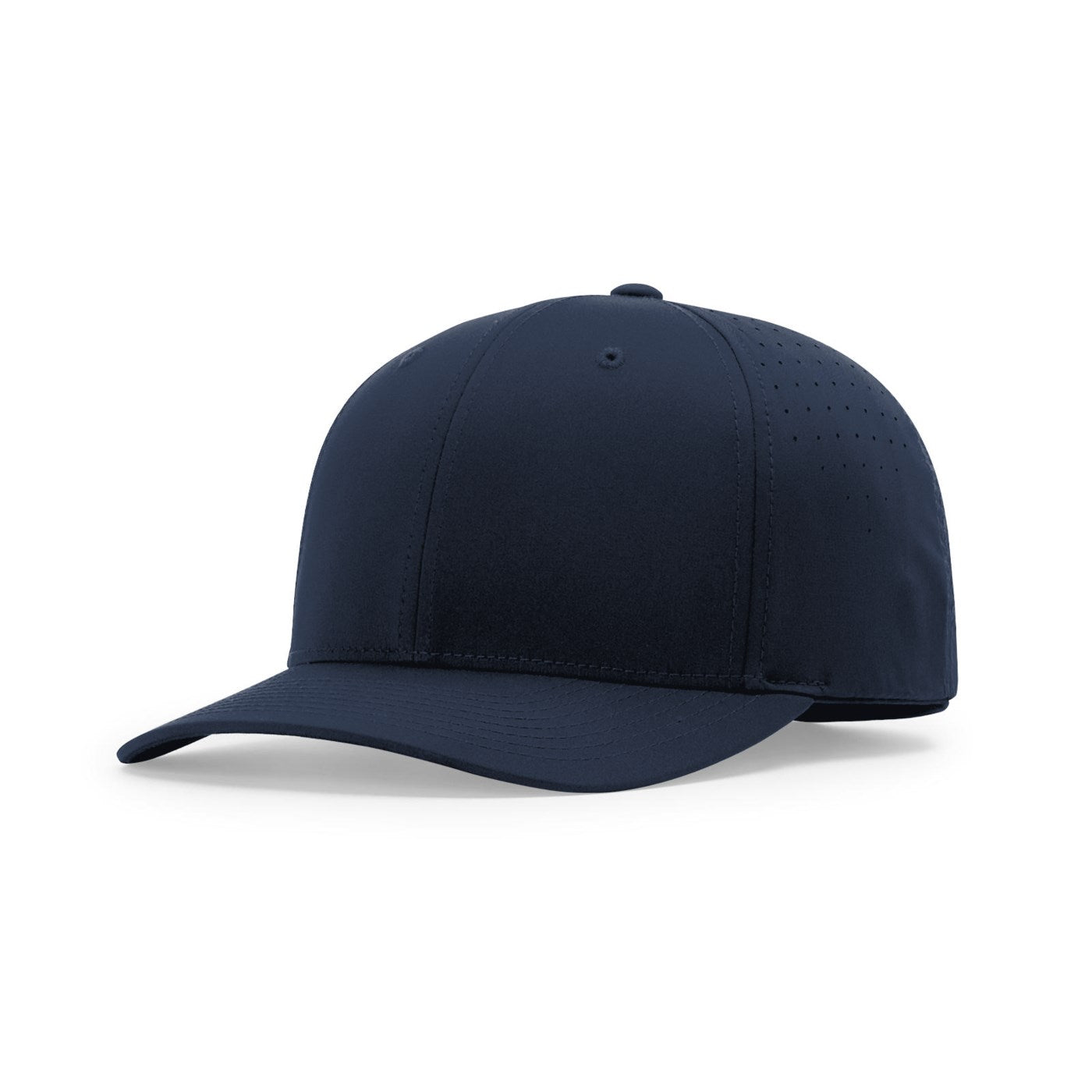 Performance Ignite LT Laser Perf Black Umpire Cap - 8-Stitch 2.75” Bill