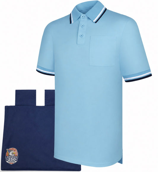 Umpire Shirt & "America 250" Oversized Ball Bag Kit