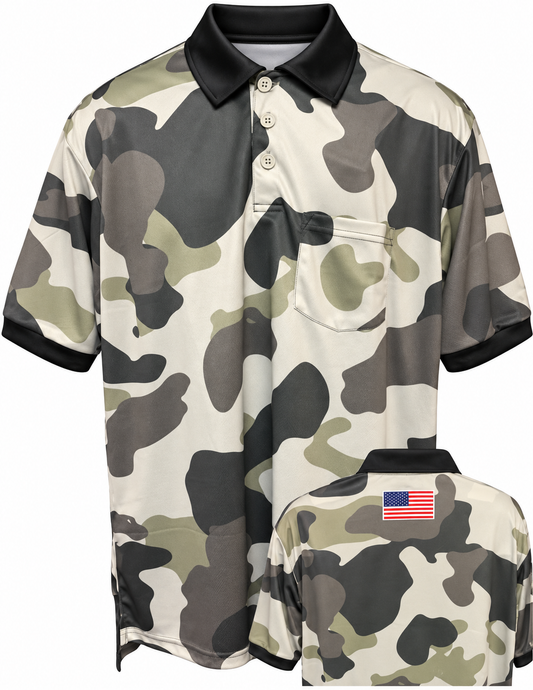 Army Style Camo Umpire Shirts