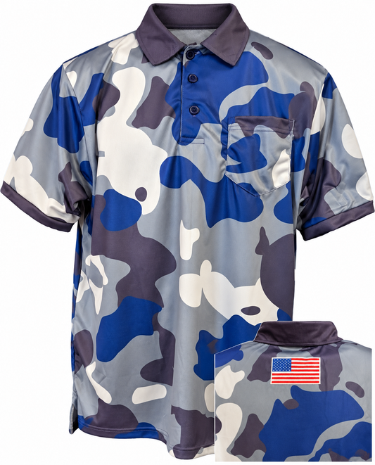 Navy Combat Camo Umpire Shirts