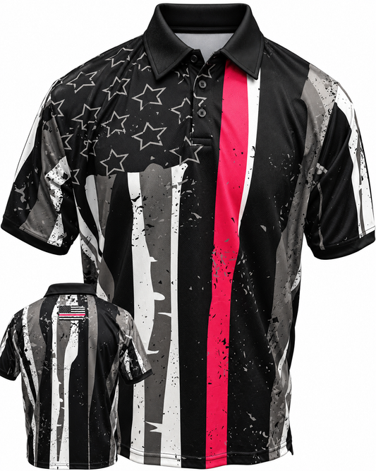 Pink Line Camo Umpire Shirts