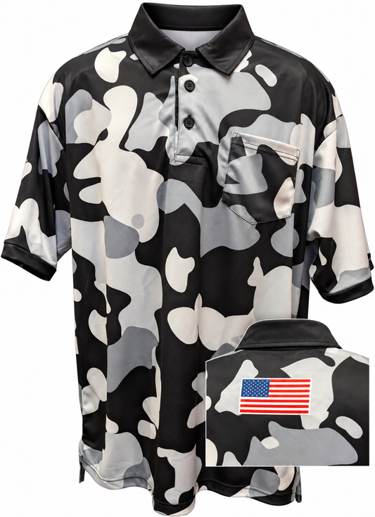 Snow Camo Umpire Shirts