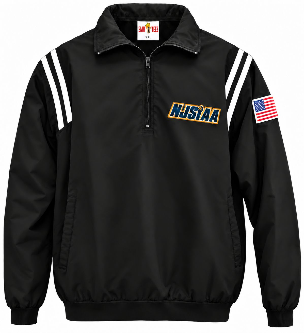 NJSIAA Half Zip Baseball Umpire Jacket