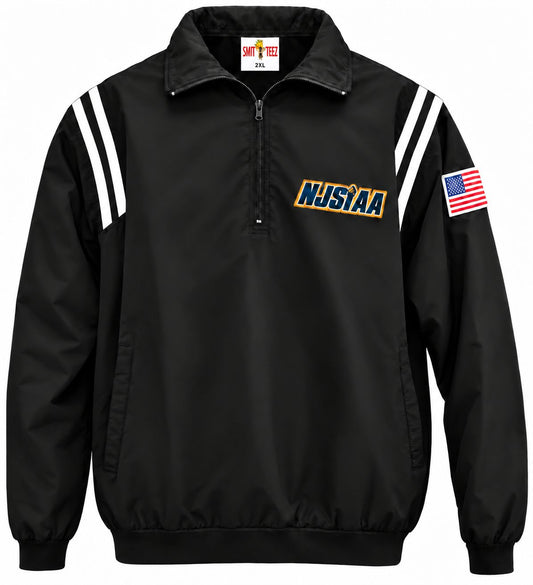 NJSIAA Half Zip Baseball Umpire Jacket