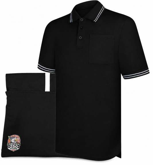Umpire Shirt & "America 250" Oversized Ball Bag Kit