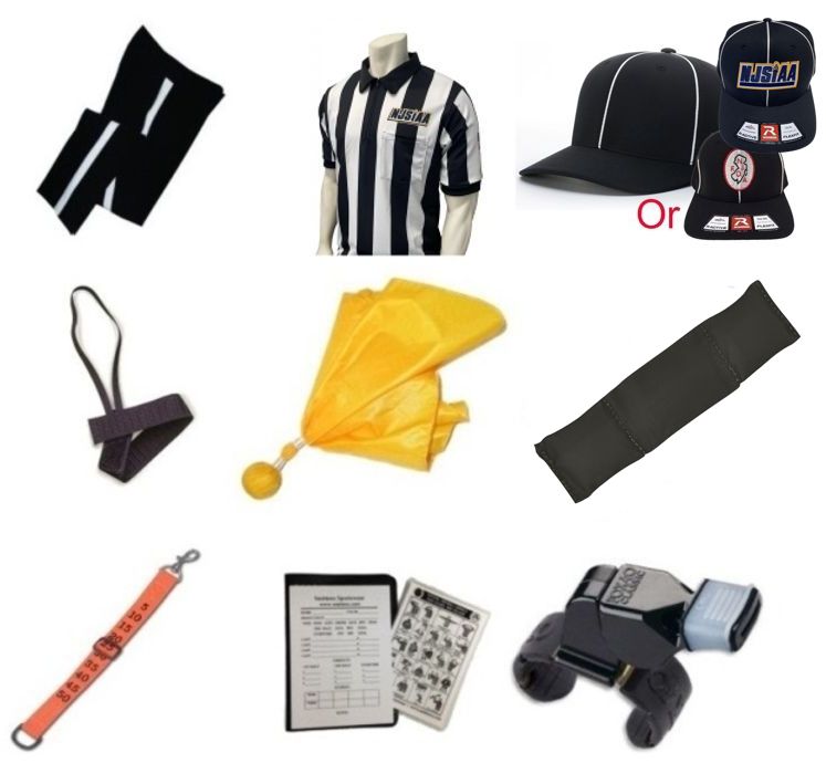 NJSIAA Smitty Football Referee Package - Complete 9-Piece Kit | New ...