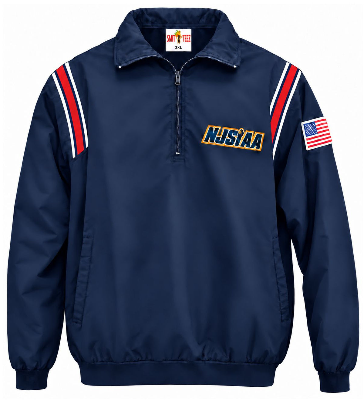NJSIAA Half Zip Baseball Umpire Jacket