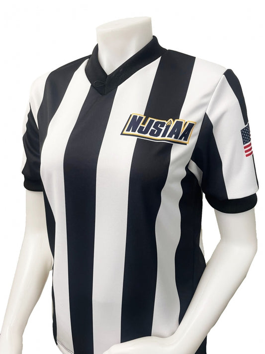 NJSIAA/IAABO "Body Flex" Women's Basketball Referee Shirt
