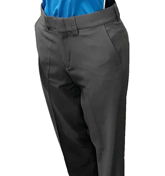 Women's Charcoal (Flat Front) Combo Pants