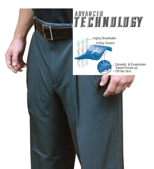 Charcoal (Pleated Front) Combo Pants