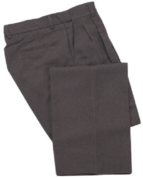 Charcoal (Pleated Front) Combo Pants