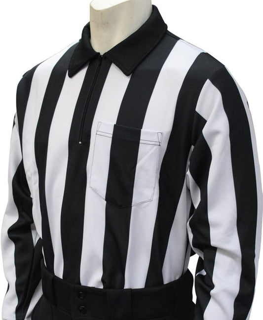 Long Sleeve 2" Striped Referee Shirts