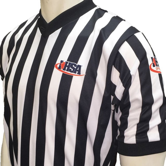 IHSA V-Neck Basketball Referee Shirt