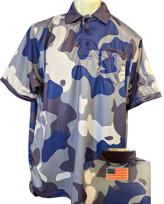 Navy Combat Camo Umpire Shirts