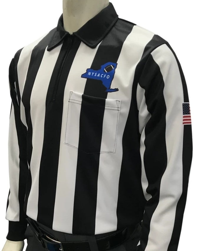 NYSACFO Long Sleeve Football Referee Shirt