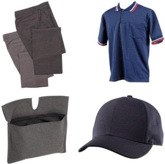 Umpiring Uniform Clothing Package. Includes: Umpire Shirt, Pants, Cap ...