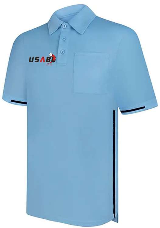 USABL Carolina Blue Umpire Shirts